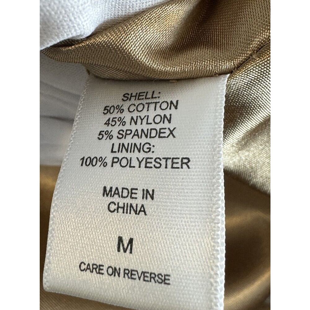 New York & Co Cape Tan M academia Preppy fantasy professional outdoor 63-16 - Picture 15 of 16